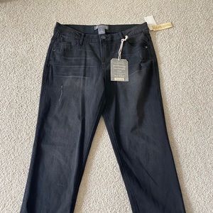Democracy Ab Technology Curve PlusBlack Denim Slim